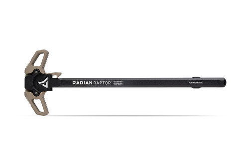RADIAN RAPTOR AMBIDEXTROUS CHARGING HANDLE AR10 - FDE