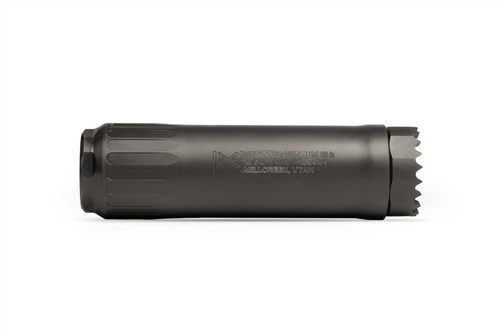 HUXWRX VENTUM 12K - 12 GAUGE SUPPRESSOR - BLACK