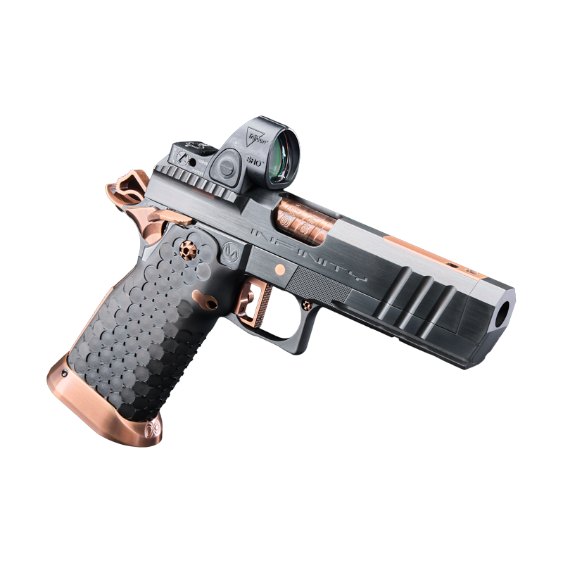 INFINITY FIREARMS DOUBLE G WITH TRIJICON SRO