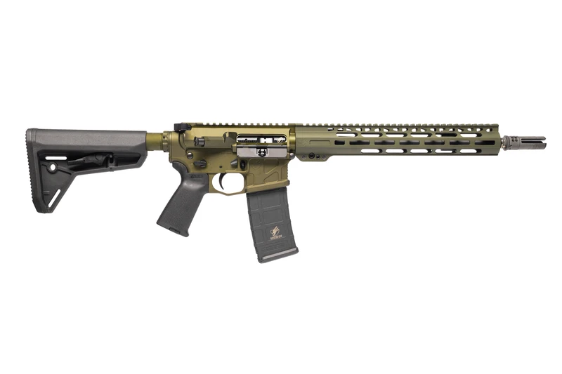 AMERICAN DEFENSE UIC .223 WYLDE 13.9" CRITERION CORE - OD GREEN ANODIZED