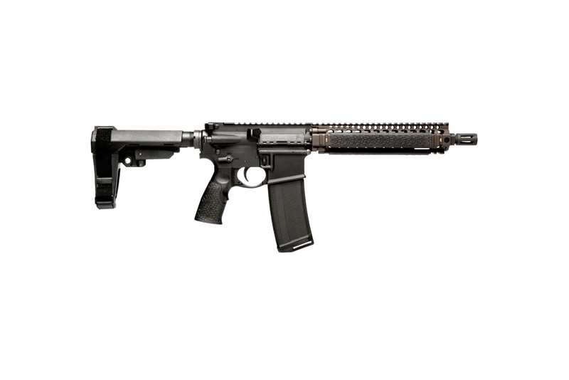 DANIEL DEFENSE MK18 PISTOL 10.3" - FDE WITH SBA3 BRACE