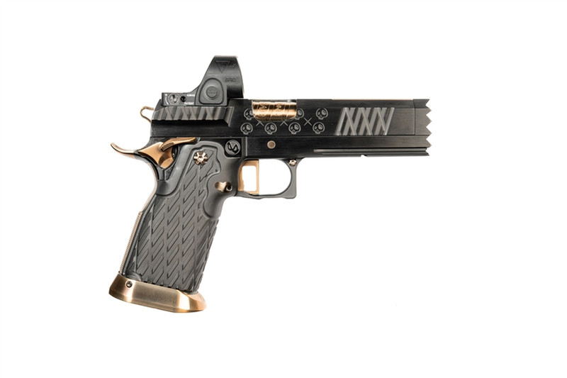 INFINITY FIREARMS BONE CRUSHER WITH TRIJICON SRO