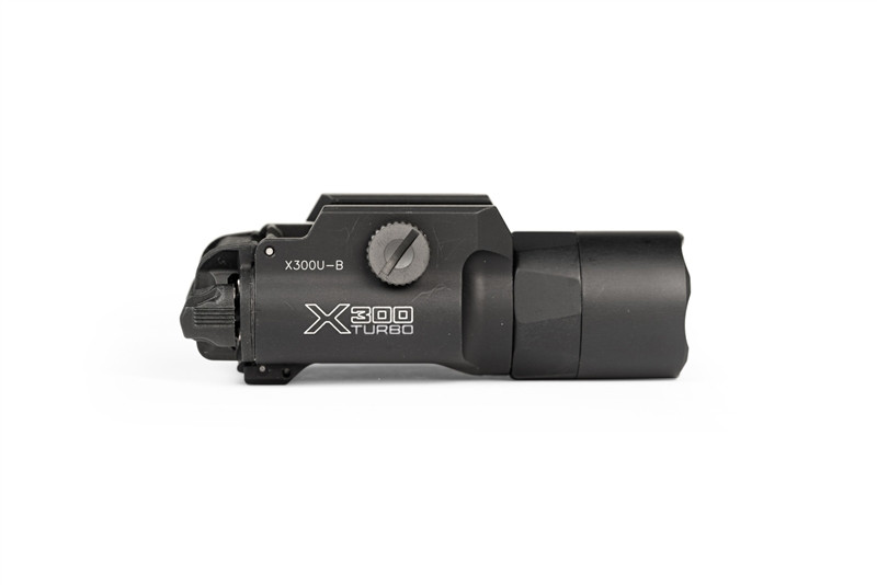 Surefire X300T-B Turbo Weapon Light | Black | Thumbscrew Clamp