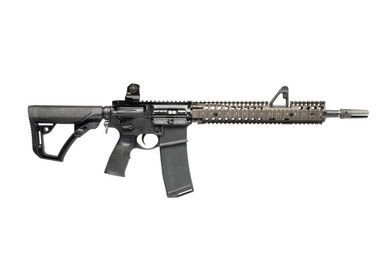 DANIEL DEFENSE CUSTOM DDM4 RIS FSP WITH SUREFIRE 3 PRONG PINNED AND WELDED