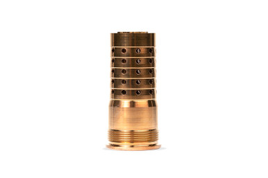 Q Cherry Bomb Muzzle Brake | 8.6BLK | M18-1.5 | Freedom Trading Co.