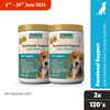 Bundle Deal! NV Emotional Support Dog Calming Aid 120's 2x Bundle
