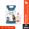 Woolly Eco Rice Husk Cat Litter x Wix Scottish Salmon Oil