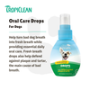 Tropiclean Fresh Breath Drops 2oz x2 Bundle