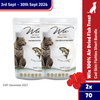 Merdeka Sale! Wix Cod Skin Flatties Short 70g Bundle
