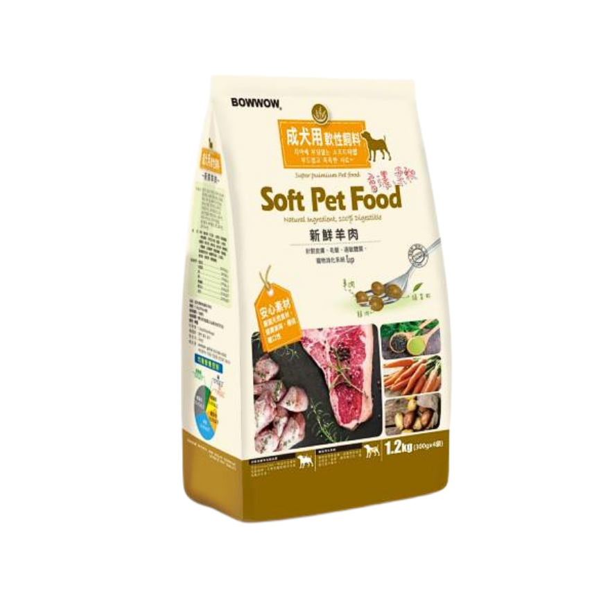 BowWow Dr. Soft Lamb Adult 1.2kg