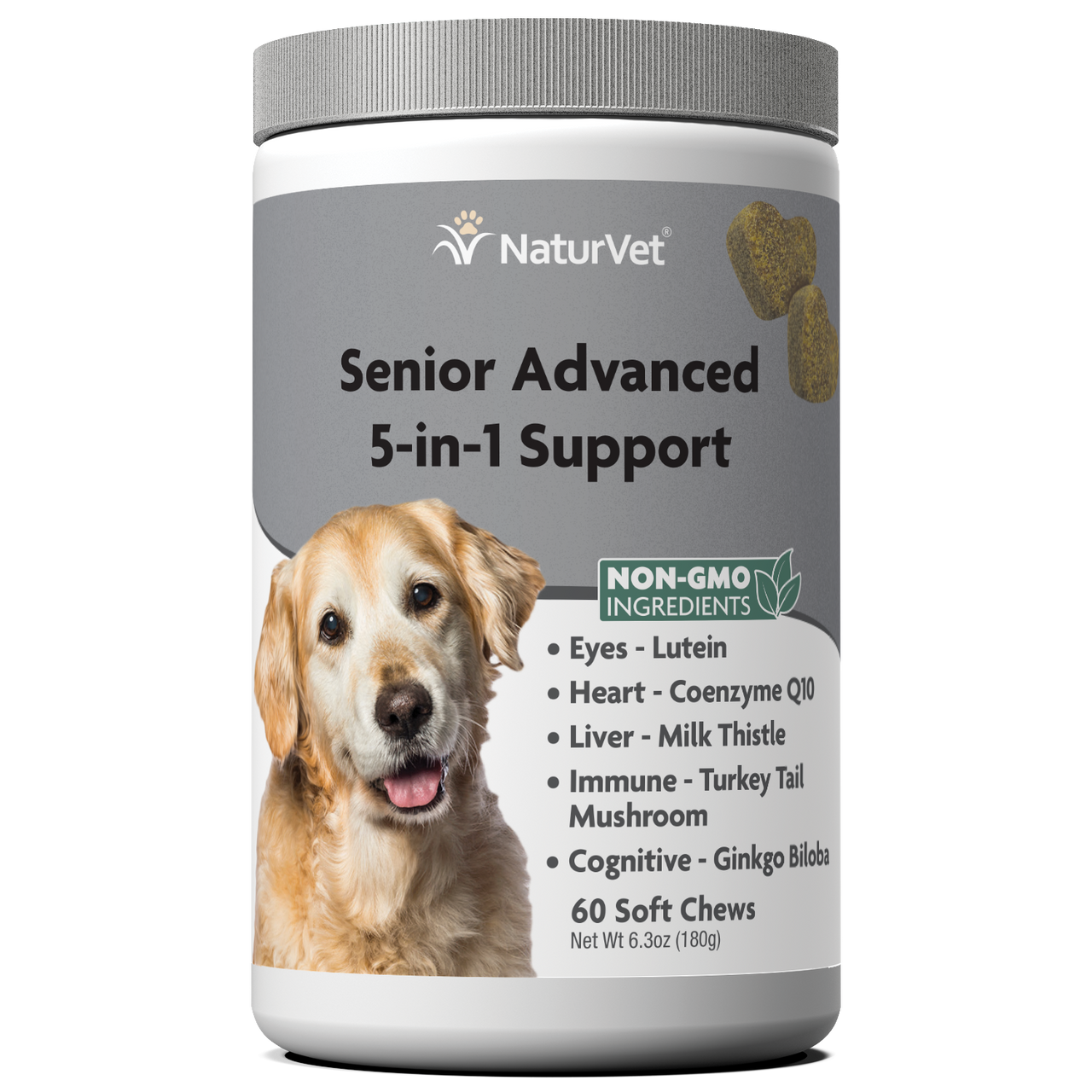 Naturvet Senior Advance 5 in 1 Support 60's