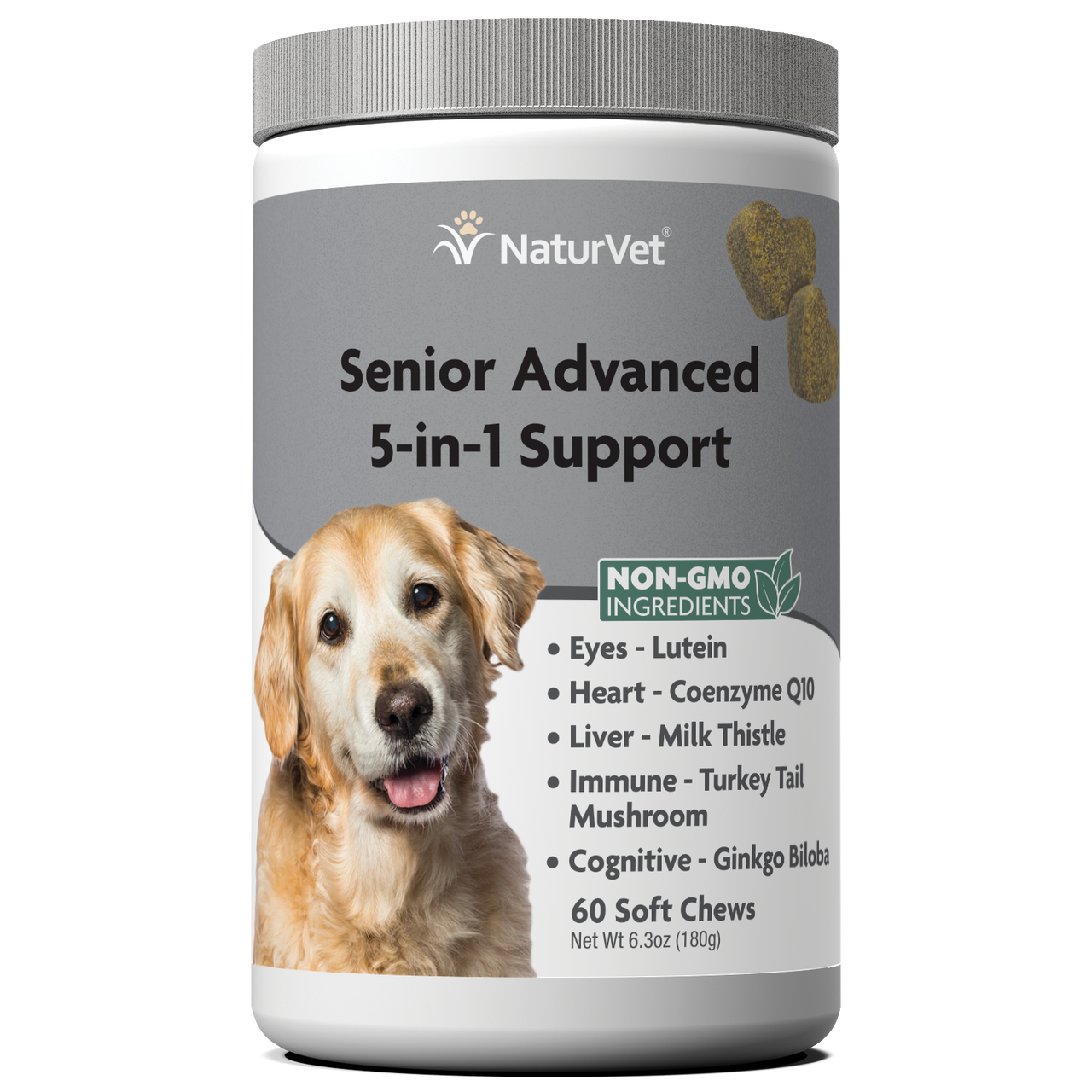 Naturvet Senior Advance 5 in 1 Support 60's