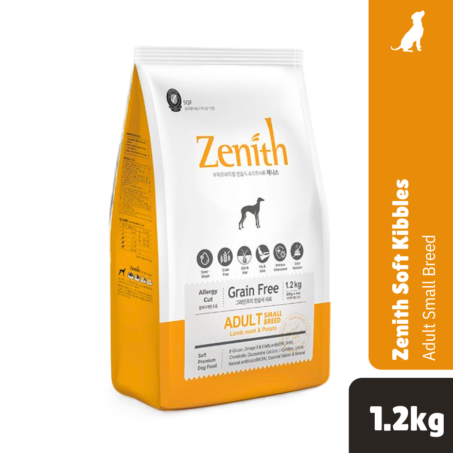 Zenith Soft Kibble Adult Small Breed 1.2kg