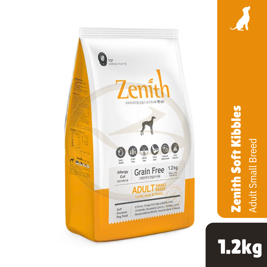 Zenith Soft Kibble Adult Small Breed 1.2kg