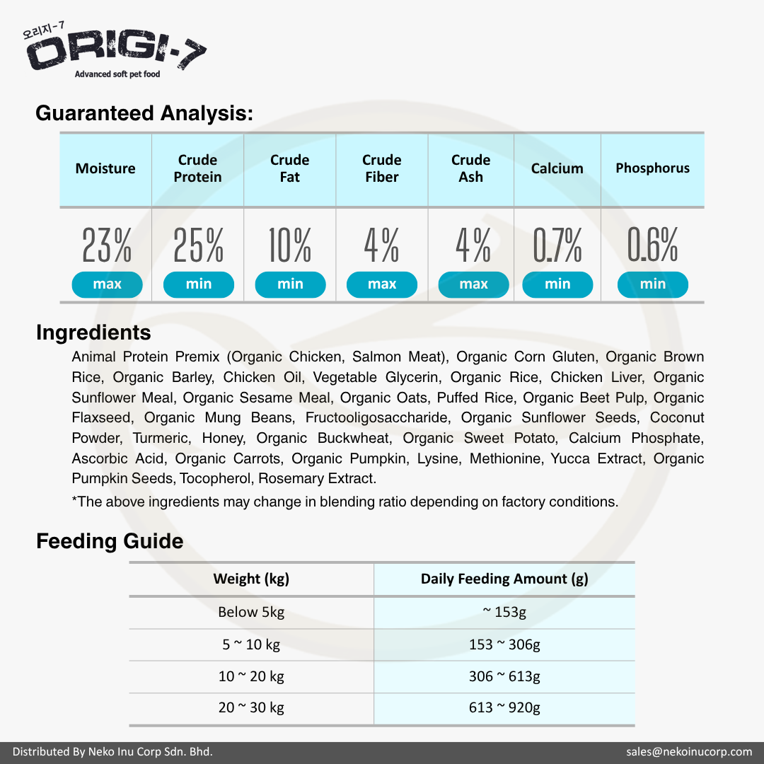 Origi-7 All Life Stage Salmon 6kg