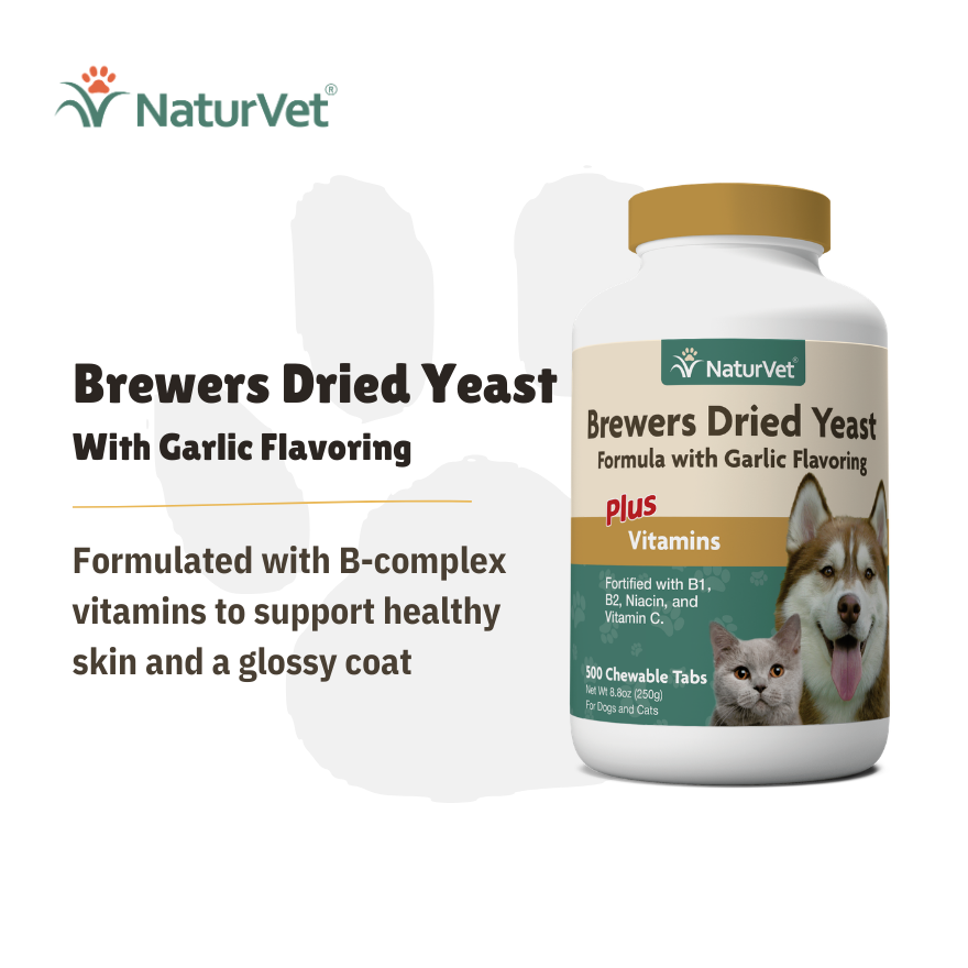 NV Brewer's Yeast & Garlic Tabs 500's
