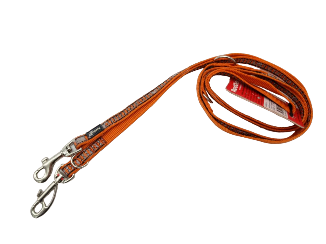 Multi-Purpose Lead Reflective Lots-a-Bone Orange (S)