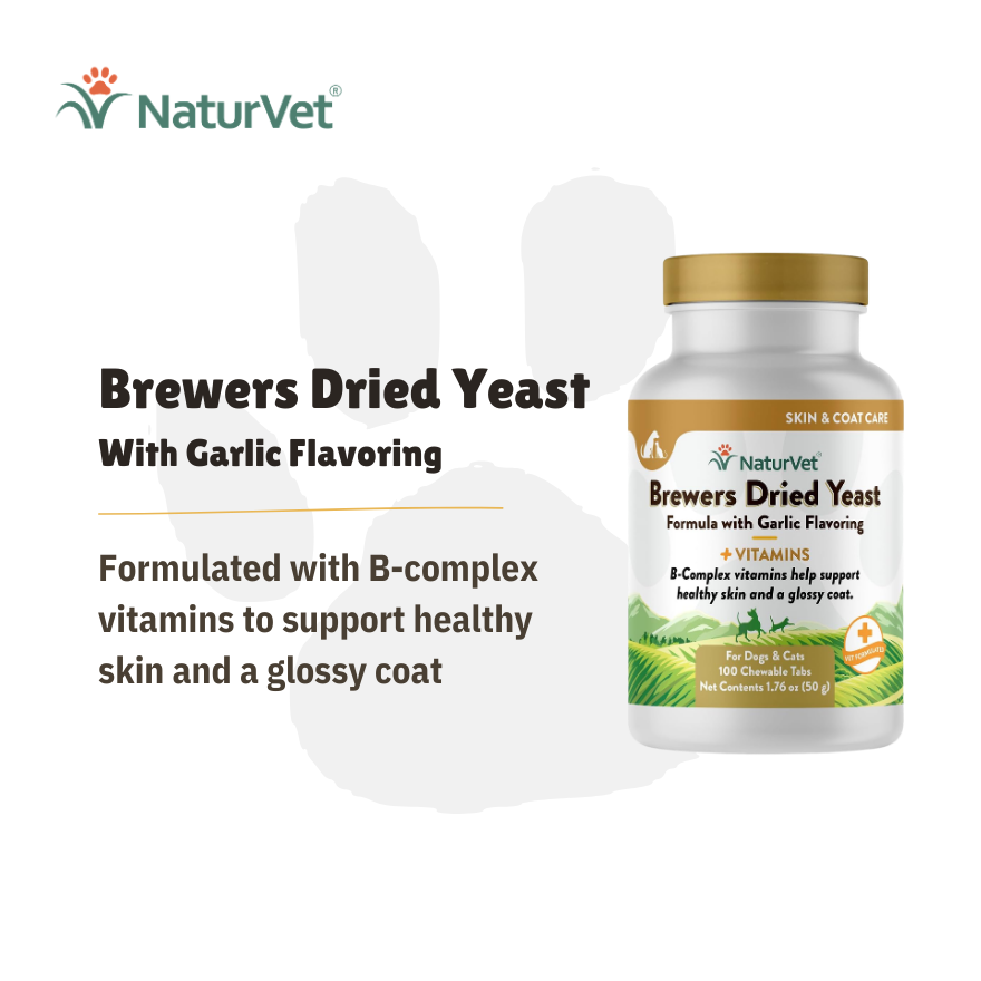 NV Brewer's Yeast & Garlic Tabs 100’s