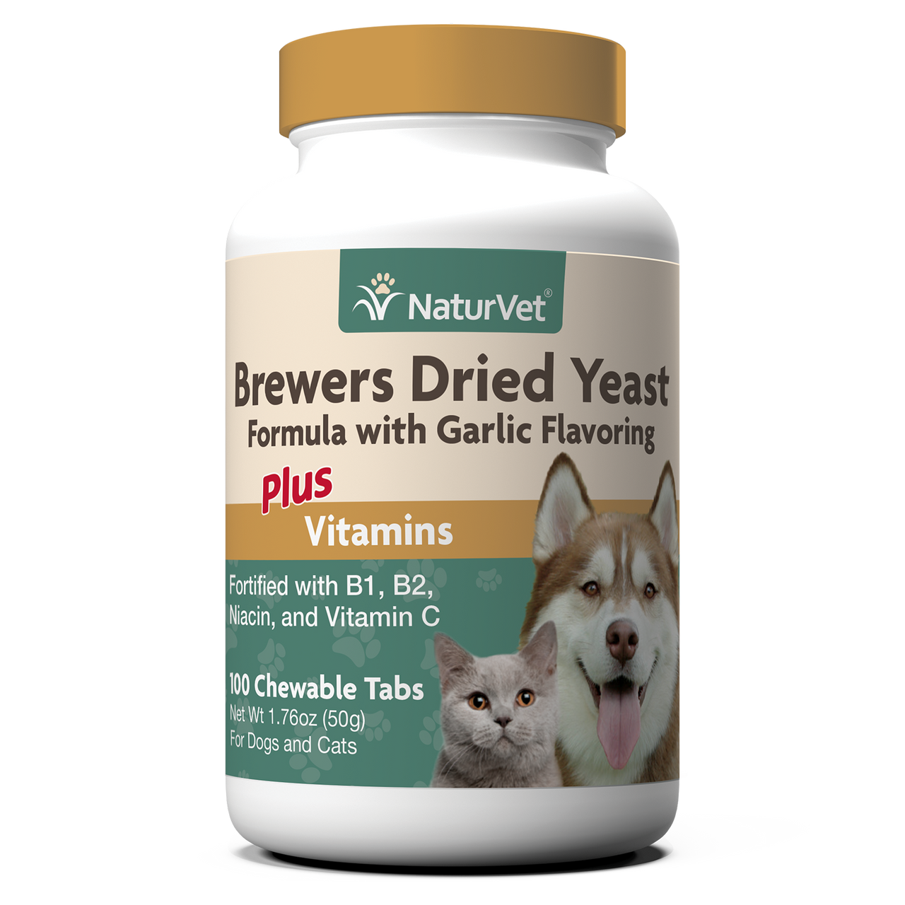 NV Brewer's Yeast & Garlic Tabs 100’s