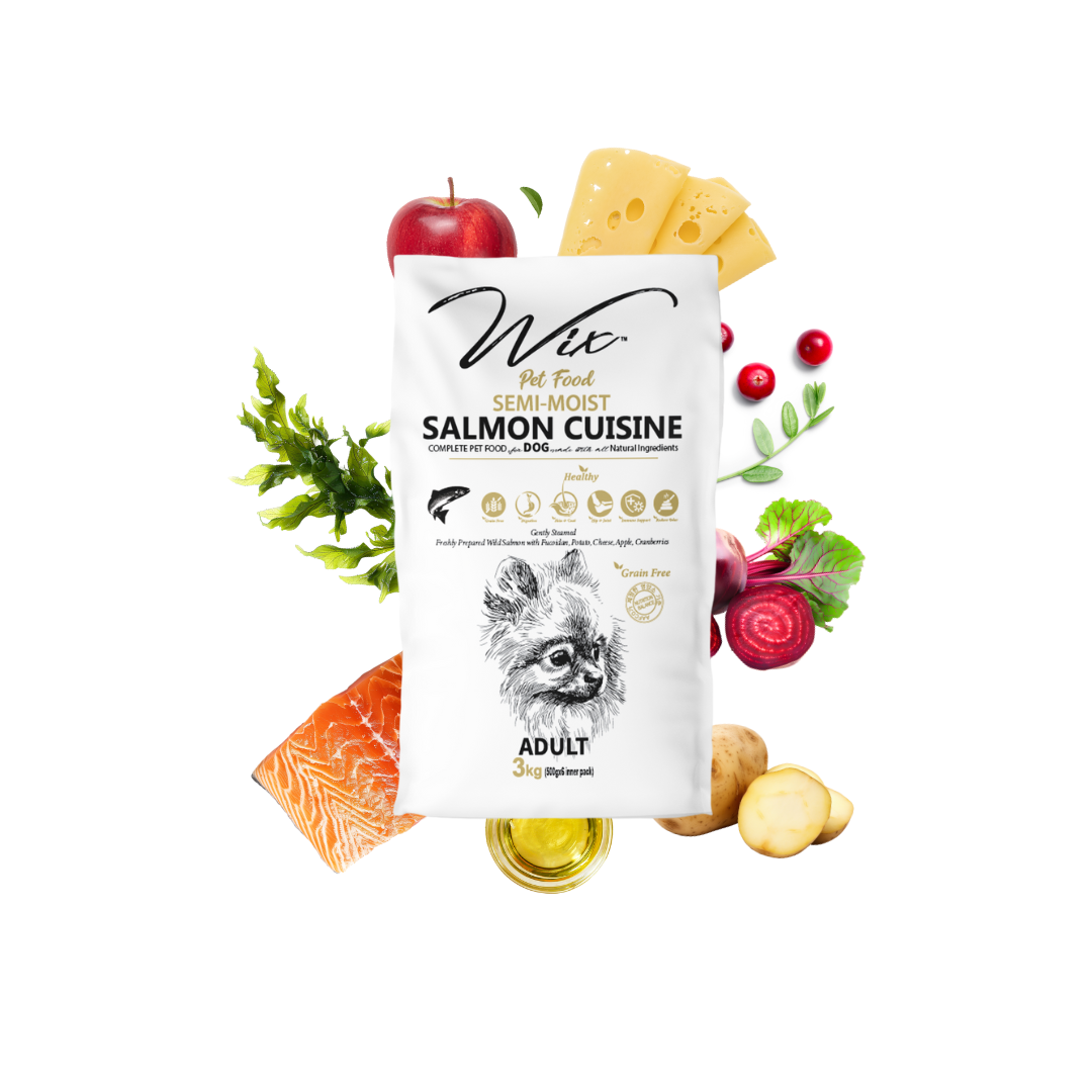 Wix Semi-Moist Fucoidan Adult Salmon 3kg