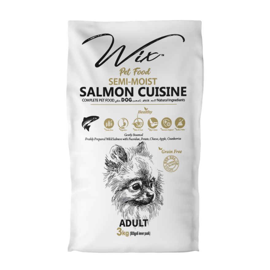 Wix Semi-Moist Fucoidan Adult Salmon 3kg