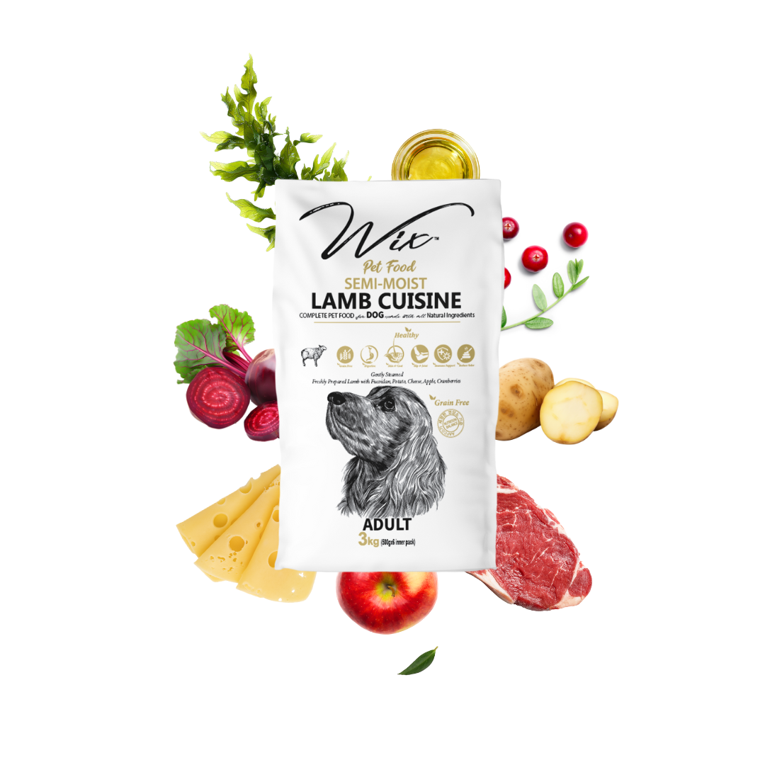 Wix Semi-Moist Fucoidan Adult Lamb 3kg