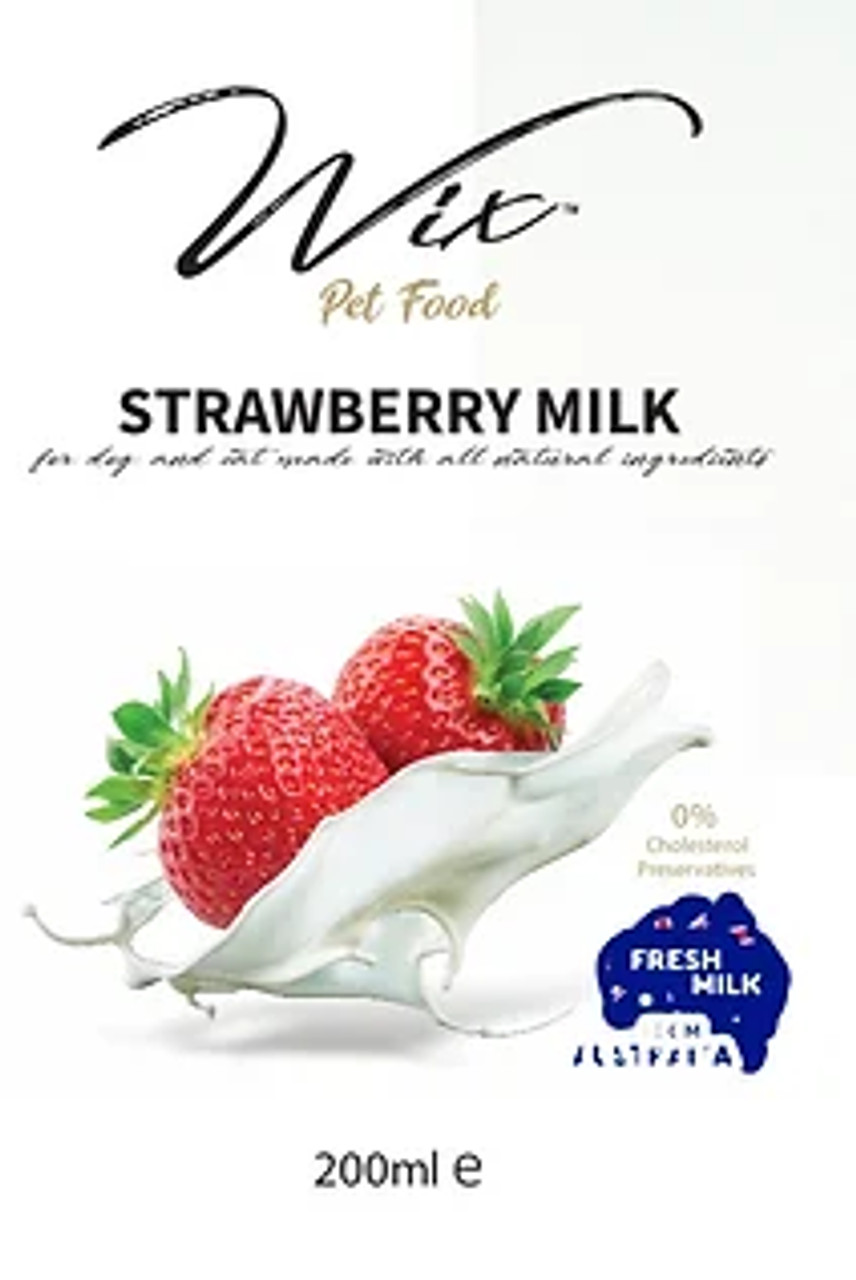 Wix Strawberry Milk 200ml