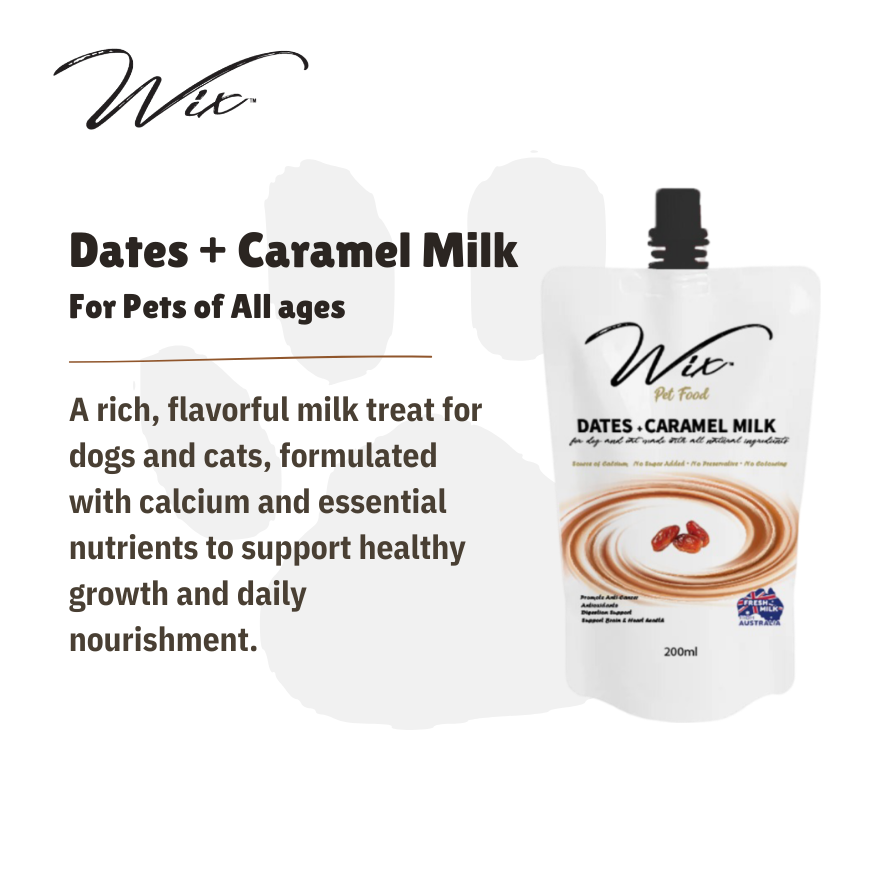 Wix Dates + Caramel Milk 200ml