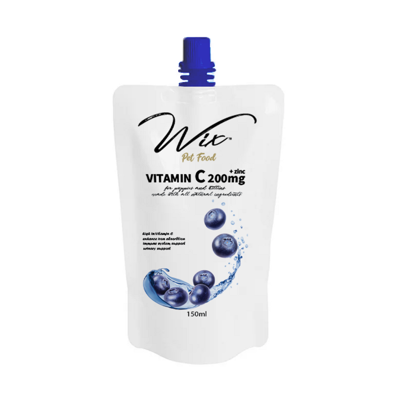 Wix Blueberry Vitamin C (Cat & Dog) 150ml