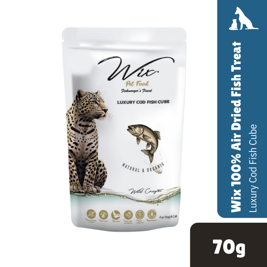 Wix Luxury Cod Fish Cubes 70g