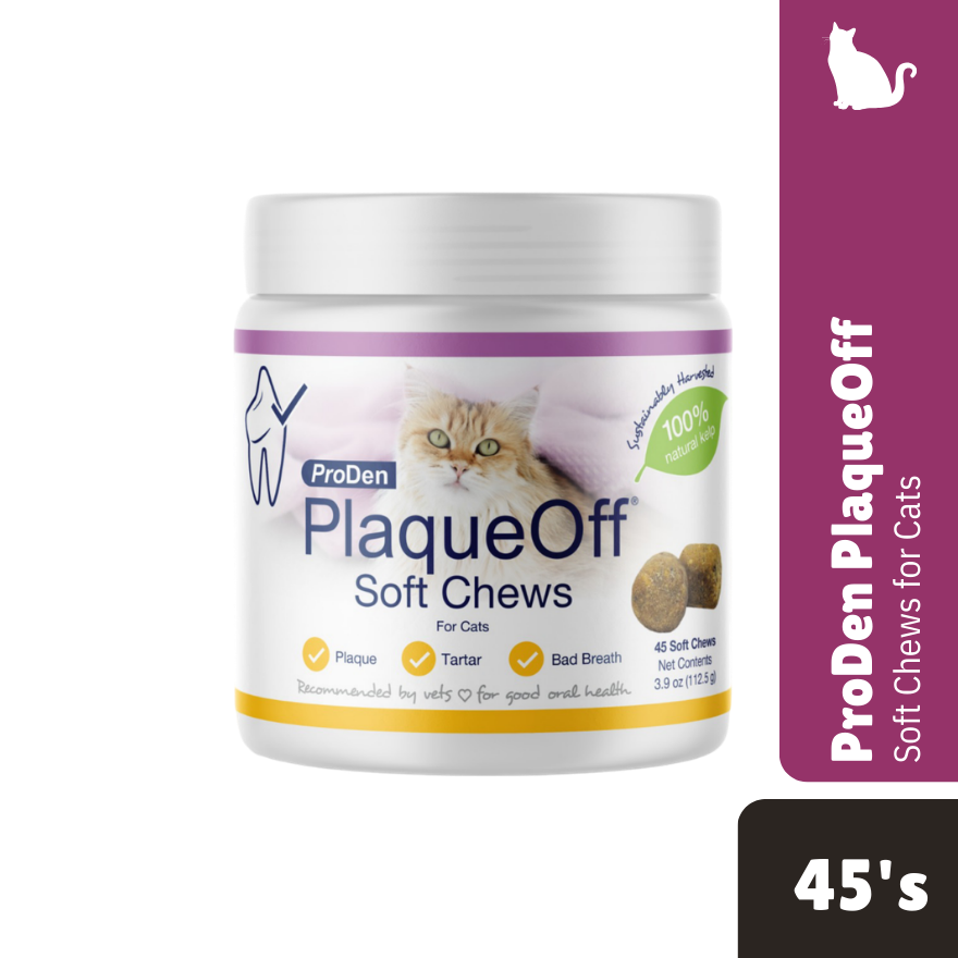 ProDen PlaqueOff Cat Soft Chew 45's