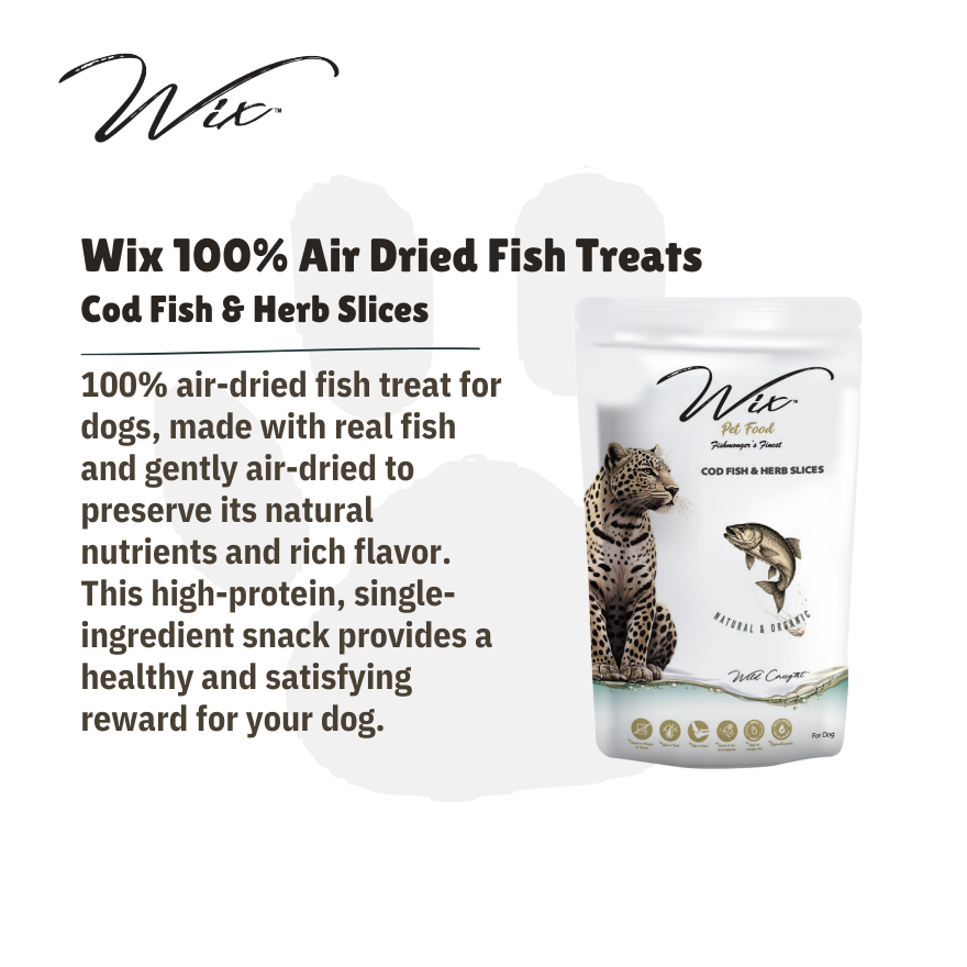 Wix Cod Fish & Herb Slices 70g