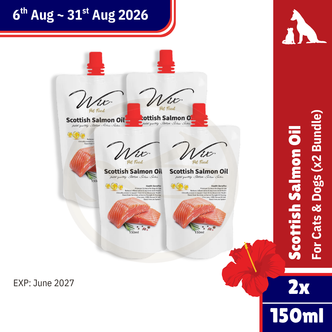 Wix Scottish Salmon Oil 150ml x4 Bundle