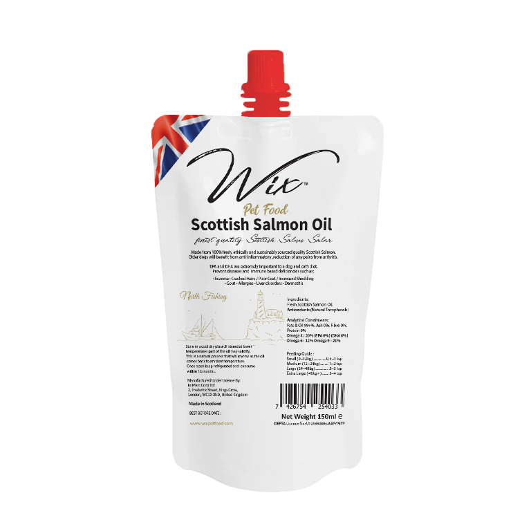 Woolly Eco Rice Husk Cat Litter x Wix Scottish Salmon Oil