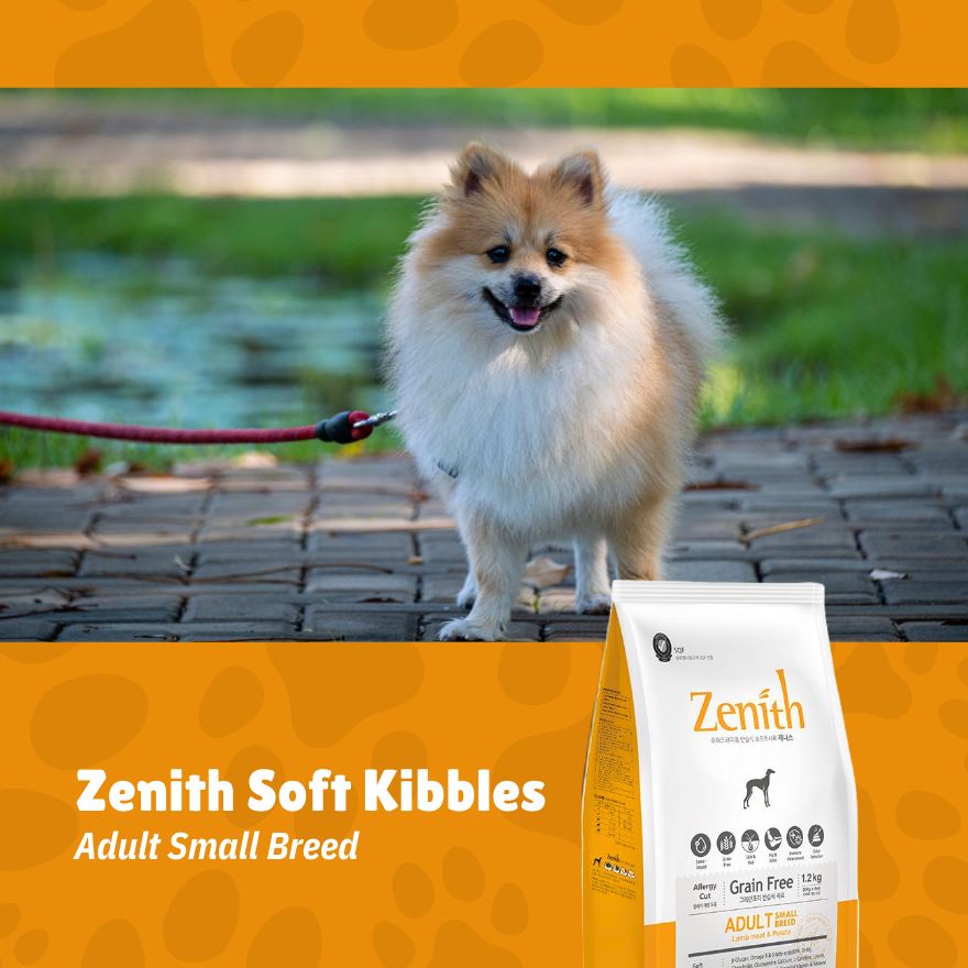 BUNDLE DEAL! Zenith Soft Kibble Adult Small Breed 1.2kg x2 (EXP: 22 APR 2026)