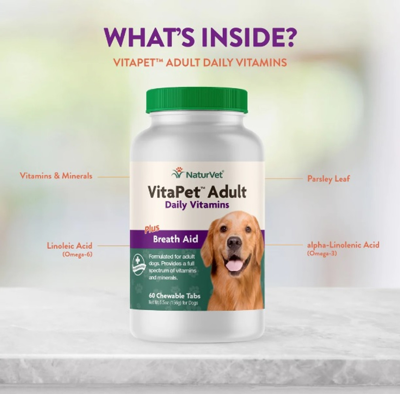 NV TR Vita Pet Adult Features