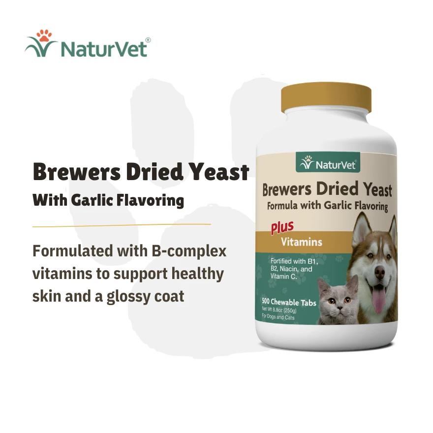 NV Brewer's Yeast & Garlic Tabs 500's