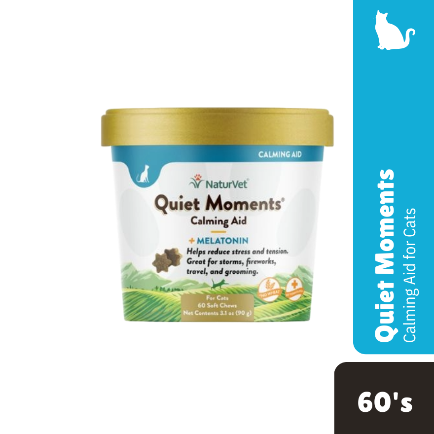 NV Quiet Moments Cat Soft Chew Plus Melatonin 60’s