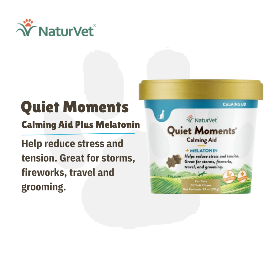 NV Quiet Moments Cat Soft Chew Plus Melatonin 60’s