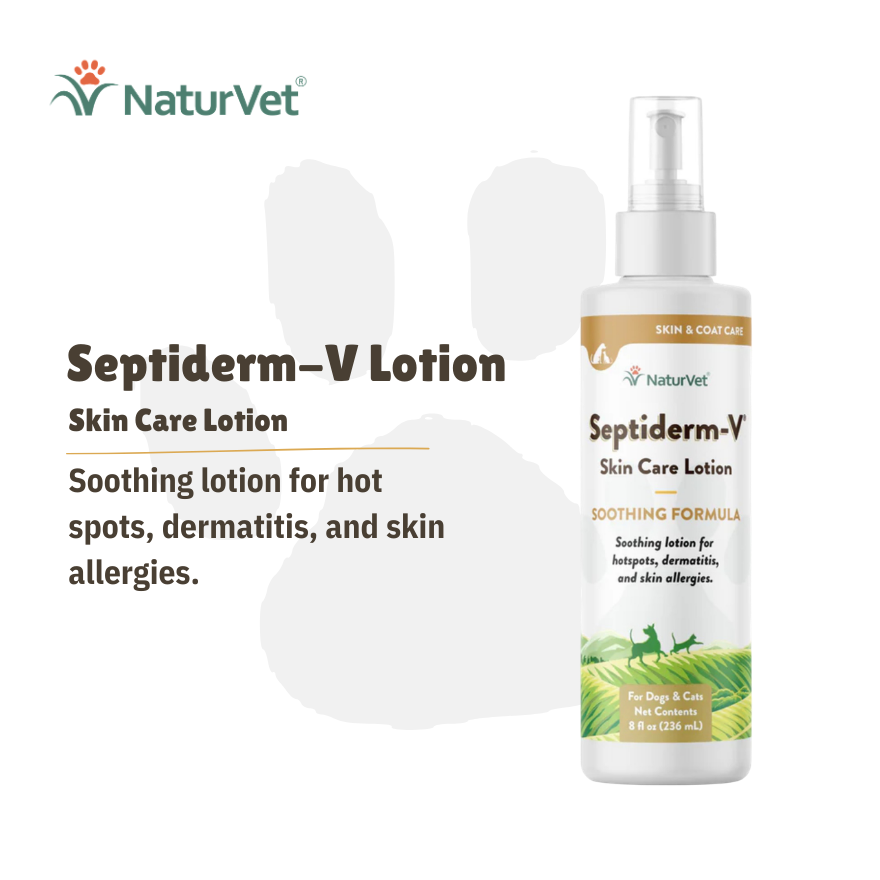 NV Septiderm V Lotion Spray 8oz (Green Tea) 8oz.(227ml)