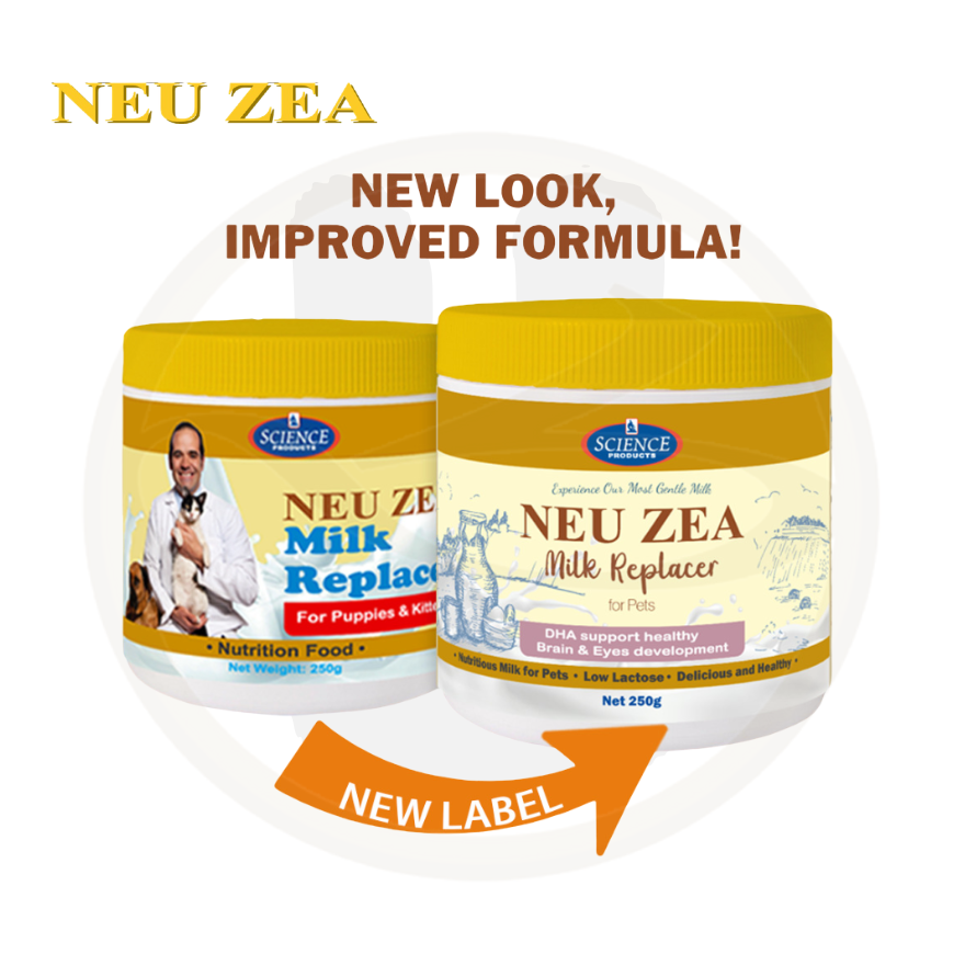 Neu Zea milk replacer for Puppies & Kitten 250g