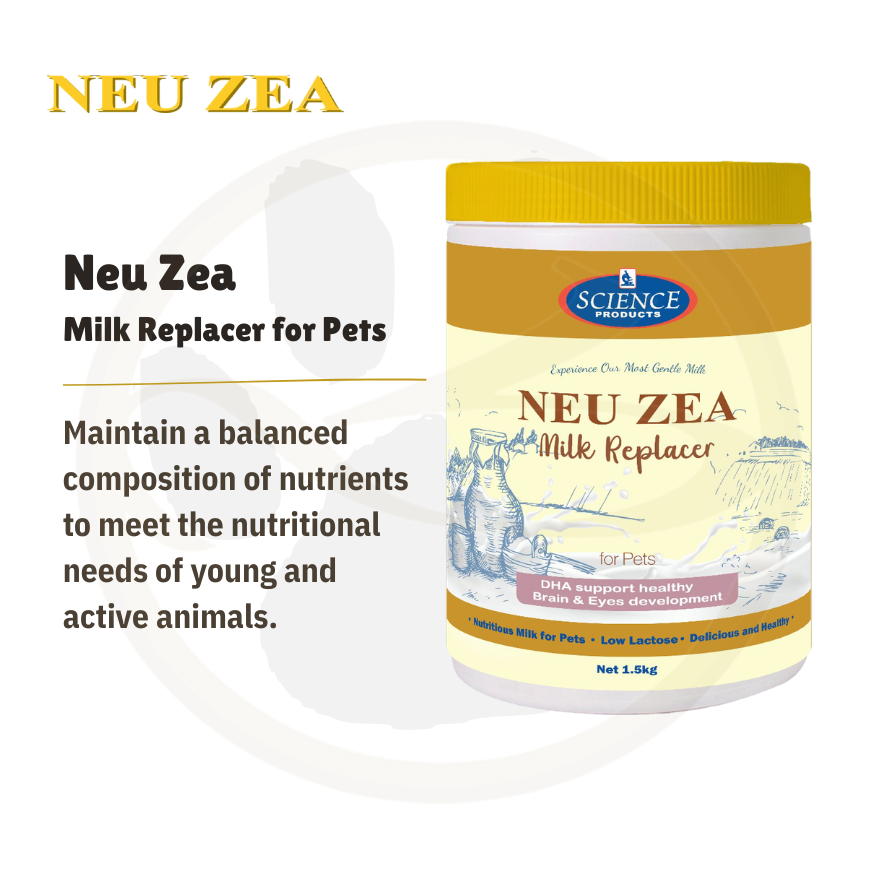 Neu Zea milk replacer for Puppies & Kitten 1.5kg