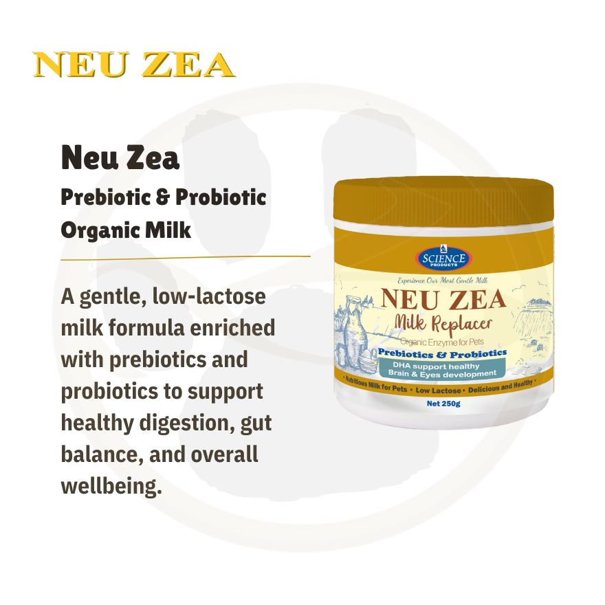 Neu Zea Organic Milk Probiotics & Prebiotics 250g