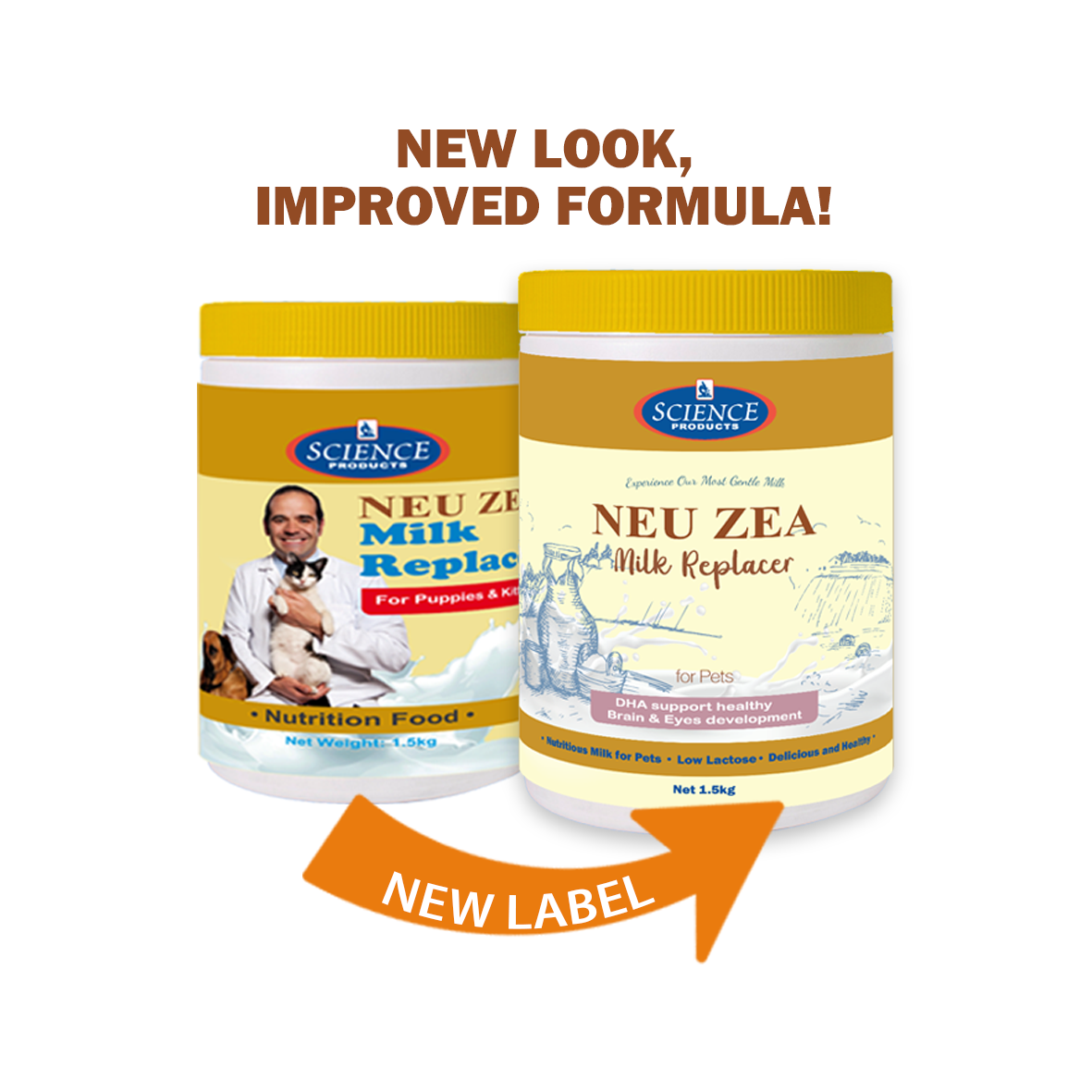 Neu Zea Organic Milk Probiotics & Prebiotics 1.5kg