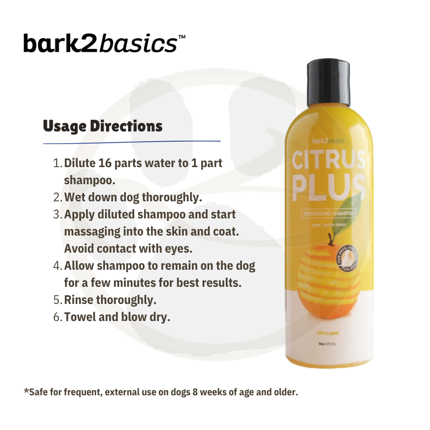 Citrus Plus Shampoo 16oz(484ml)