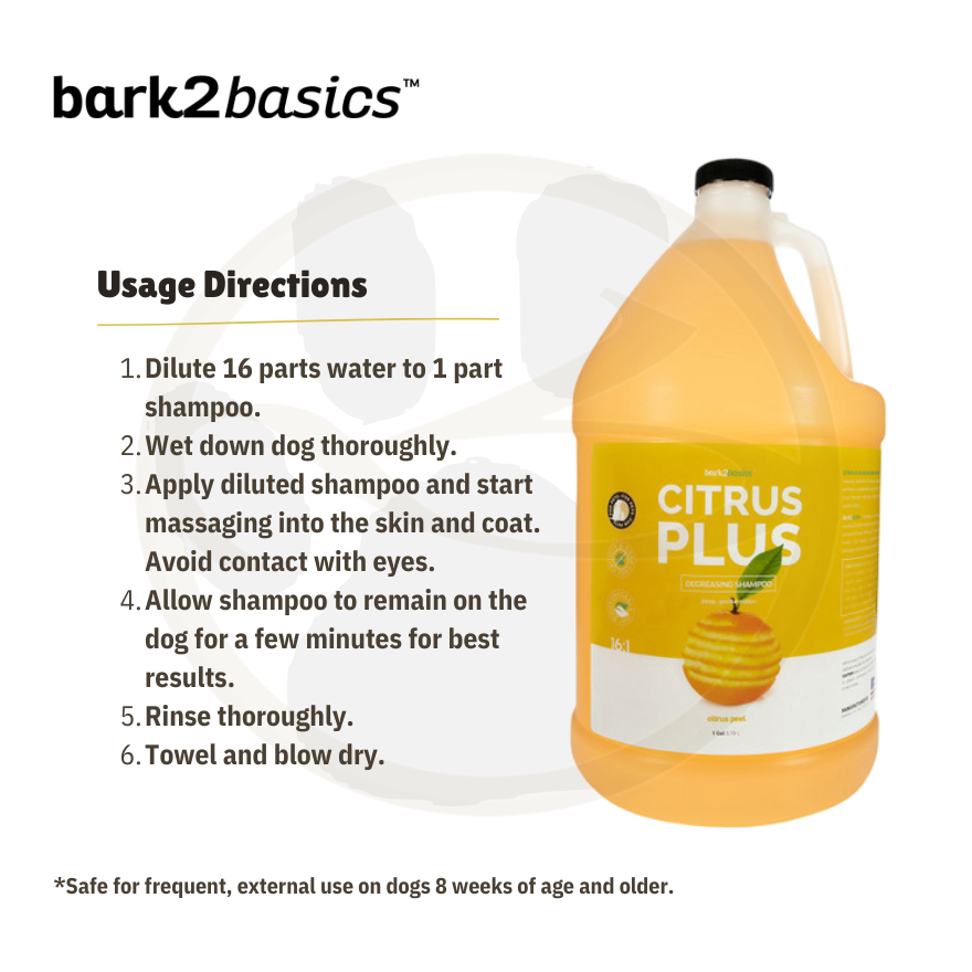 Citrus Plus Shampoo 1 Gallon