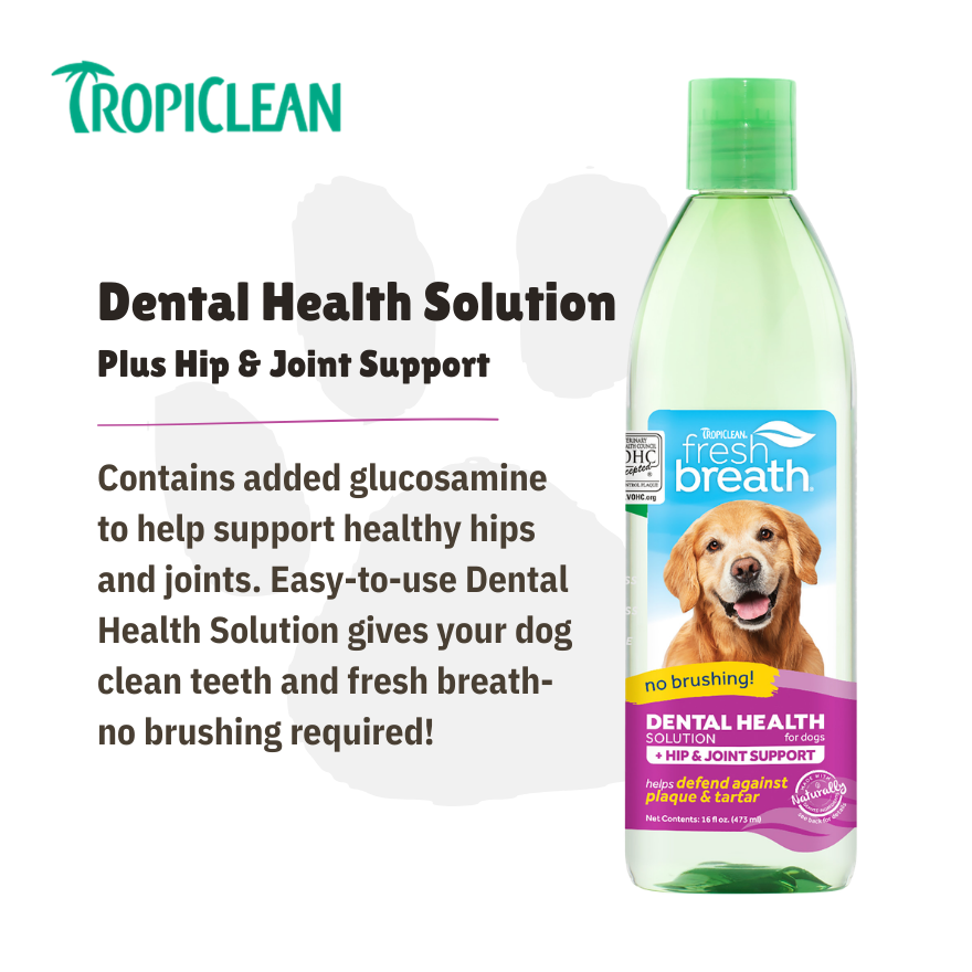 Tropiclean Water Additive Plus Hip & Joint 16oz(473ml)