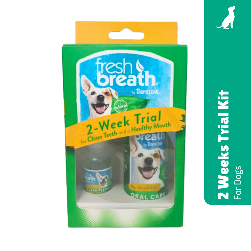 Tropiclean Fresh Breath Dental 2 Weeks Trial Kit