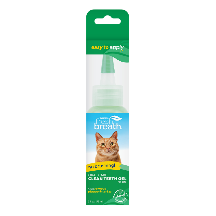 Tropiclean Clean Teeth Gel Cat 2oz(60ml)