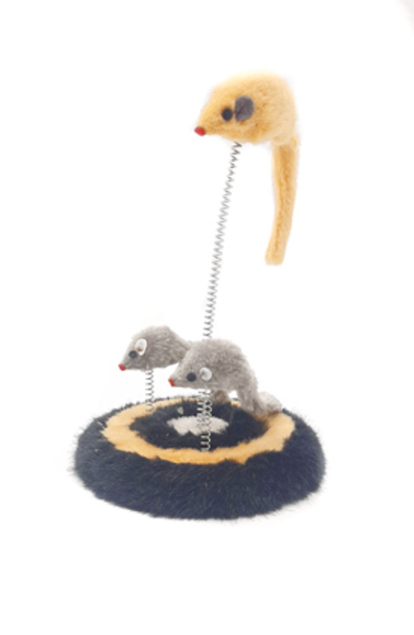 Cattyman Cat Spring Toy-Mouse 4in1